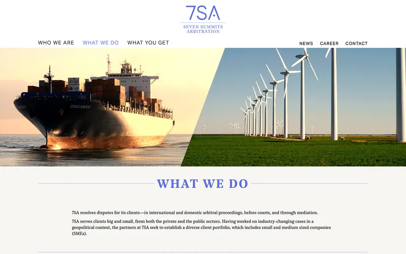 website for Legal Firm